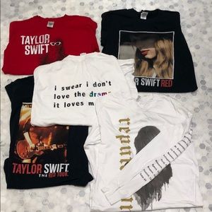 Taylor Swift T-shirt Bundle of 5!